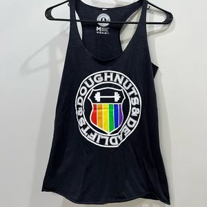 Doughnuts & Deadlift PRIDE tank